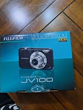 Fujifilm FinePix JV100 12MP Digital Camera Black 3x 2.7