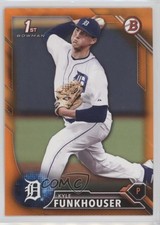 2016 Bowman Draft Draft Picks Orange 7/25 Kyle Funkhouser #BD-22 3k7