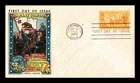 DR JIM STAMPS US COVER CALIFORNIA STATEHOOD CENTENNIAL FDC FLUEGEL CACHET