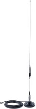 28" CB Antenna Kit Universal 26-28 MHz Coverage with Heavy-Duty Magnetic Mount