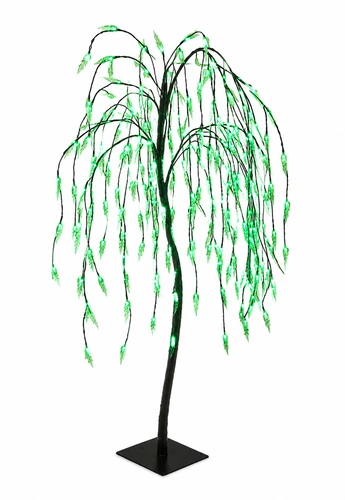 4/5/6Ft Christmas Light Blossom Tree LED Outdoor Garden Decoration Indoor Xmas