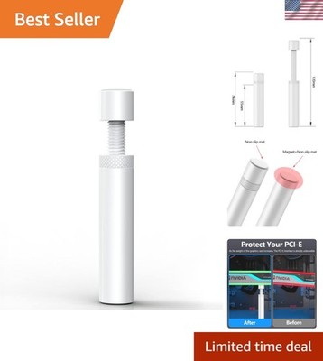 Magnetic GPU Support Bracket - Adjustable, Durable Aluminum for PC Stability