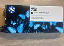 Genuine HP 730 Photo Black 300ml Cartridge Exp 4/23