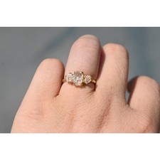 alternative raw diamond engagement rings, raw crystal size 4 5 6 7 8 8 9 10 11