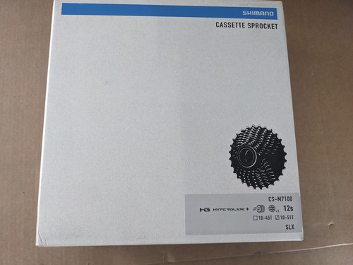 Shimano Kassette SLX CS-M7100 12-fach 10-51 Zähne Zahnkranz Silber