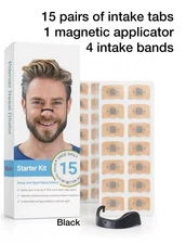 Magnetic Nasal Breathing Strip Nose Dilators Starter Kit *FREE SHIPPING*