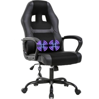 Gaming Chair with Massage Feature for Comfort and Support In Gaming Or Office