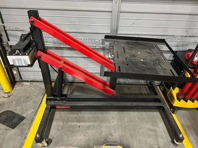 Never Used Redline RE-PTL Air Hydraulic Mobile Adjustable Powertrain Jack Lift