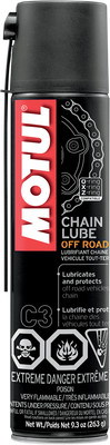 MOTUL Off-Road Chain Lube - Fits 9.3 Oz. Net Wt. - Aerosol 111820