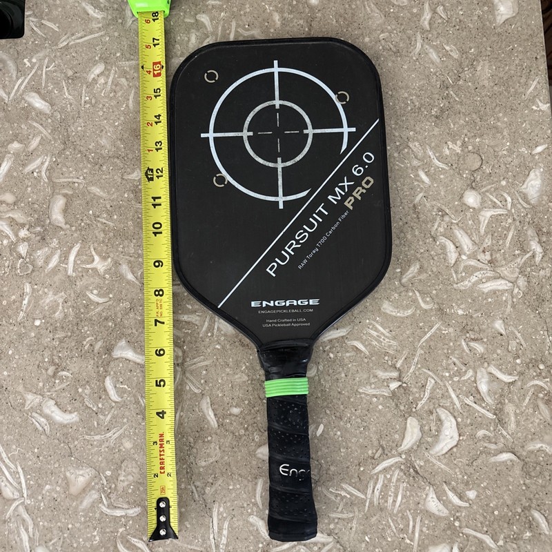 Engage Pursuit MX 6.0 Pro Pickleball Paddle - Black Pursuit MX Pro Model