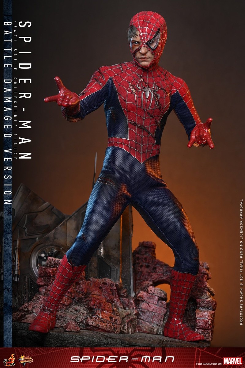 Pre-Sale Hot Toys MMS859 1/6 Spider-Man Tobey Maguire Collectible