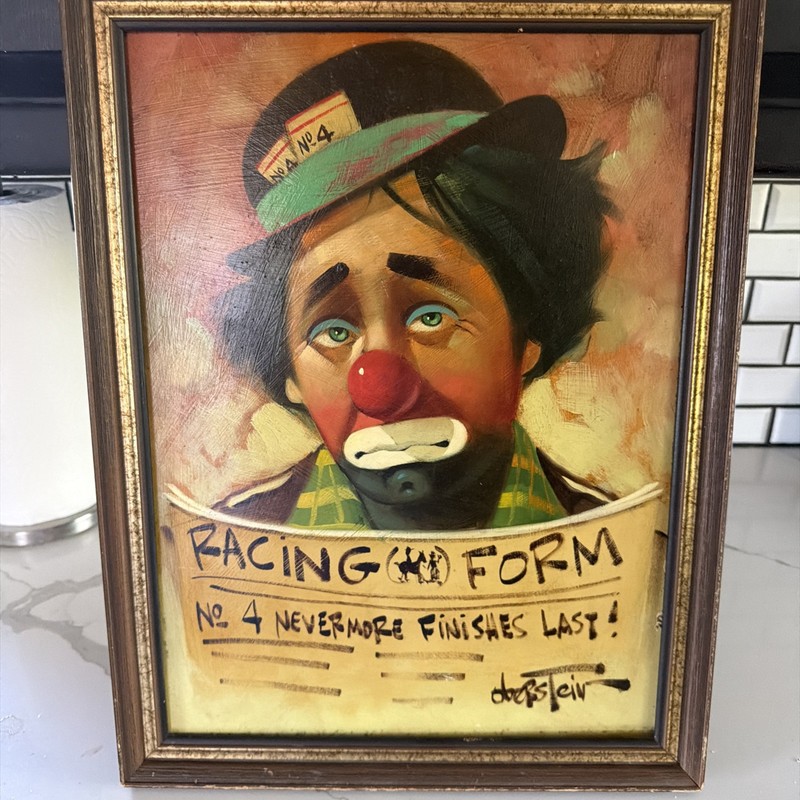 “Racing Form” Official Sanctioned Reproduction Chuck Oberstein, Signed/Numbered