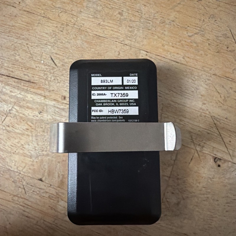 LiftMaster Chamberlain Garage Door Remote Control Transmitter 893LM HBW7359 OEM