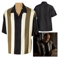 The Sopranos Tony Soprano Button Down Hawaiian Beaching Shirt ver 862