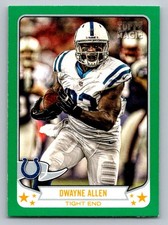 2013 Topps Magic Green Mini Dwayne Allen 318