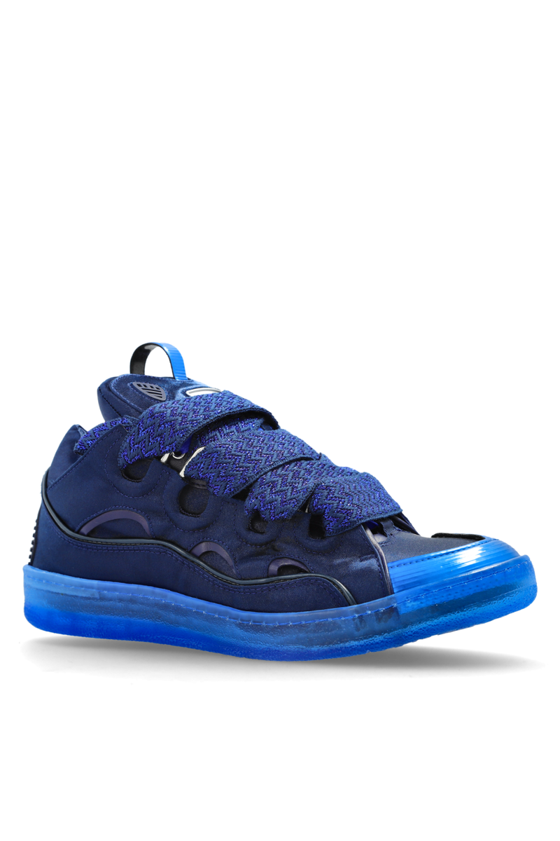 Lanvin Curb Oversized Men's Blue Sneakers New & Authentic | eBay