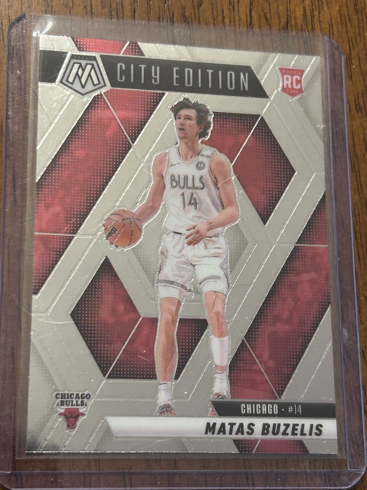 2024-25 PANINI MOSAIC CITY EDTION MATAS BUZELIS CHICAGO BULLS RC #273