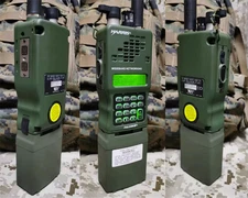 IN US! TCA AN/PRC 152 Multiband 15W Handheld Radio GPS MBITR Aluminum Shell KDU
