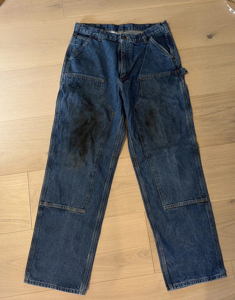carhartt double knee jeans products for sale | eBay
