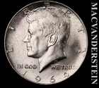 1964 Kennedy Half Dollar- Silver- Choice Gem Brilliant Unc- No Reserve #L5467