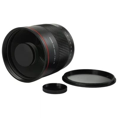 900mm F8.0 Mirror Telephoto Lens for Canon Nikon Sony Olympus M43 Camera NEW - Image 1 of 4