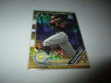 Deon Stafford 2019 1st Bowman Chrome Prospects Gold Shimmer #BCP-214 /50