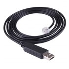 USB to RJ12 RS232 Adapter Cord Virtual Serial Data Cable High Compatibility