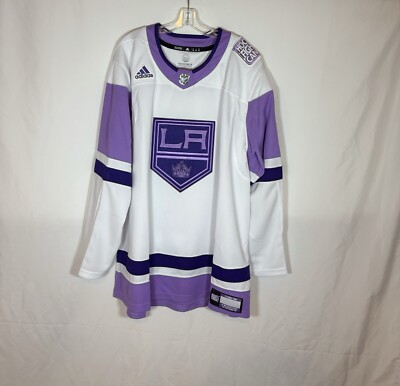 Adidas Primegreen Los Angeles Kings Hockey Fights Cancer