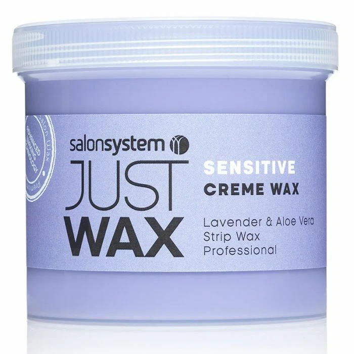 Salon System Just Wax Sensitive Creme Wax 450g - Free P&P