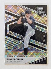 2020 Elite Extra Edition Bryce Bonnin Prime Numbers /190 #84 Cincinnati Reds