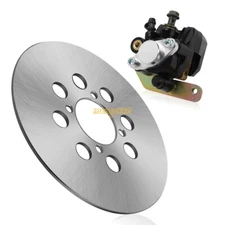 Rear Brake Disc Rotor & Caliper for Yamaha Banshee 350 Blaster 200 Raptor 660