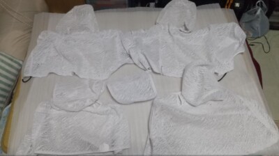 JDM Honda Access Fit Shuttle Hybrid Jazz 2015 Half Lace Seat Covers OEM Acura