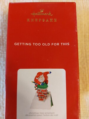Hallmark Keepsake Music&Sound Christmas Ornament Getting Too Old For This NEW