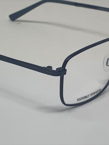 Flexon Nathaniel 600 412 54/17 140 Full Rim Flex Titanium Blue Eyeglasses A153 - Picture 6 of 22