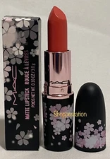MAC Black Cherry Collection Matte Lipstick Shade BLOOMBOX 3g / .1oz New In Box
