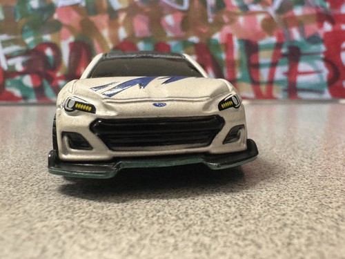 2019 SUBARU BRZ Loose 1/64 MAISTO white, and blue custom - Picture 3 of 14