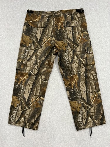 Men's Outfitters Ridge Size 2XL 44/46 Cotton Hunting Real Tree Camo Pants - Picture 8 of 9