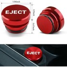 Red EJECT Button Decor Parts Cigarette Lighter Cover Car Interior Accessories