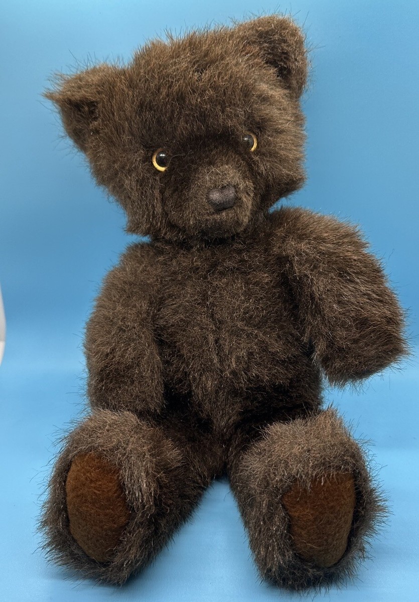 Binkley Plush Brown Teddy Bear Canada Vintage Stuffed BANFF BEARS