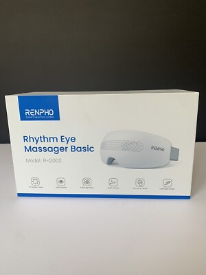 RENPHO Electric Eye Massager Vision Window Plays Music Through Bluetooth