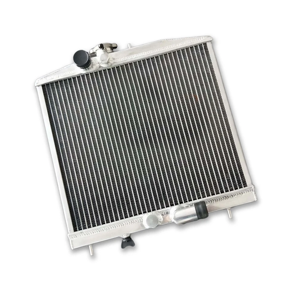 Radiador de aluminio + ventilador para Honda Civic EG con K Swap K20 1992-1995 K-Swap Foto 4 de 4