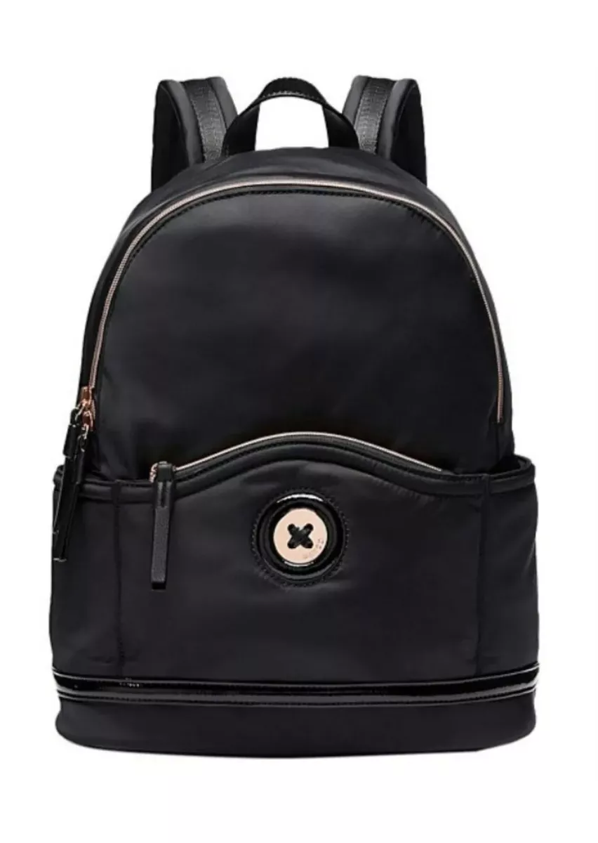 BNWT Mimco Mim Mazing Backpack Black and Rosegold RRP 199 eBay