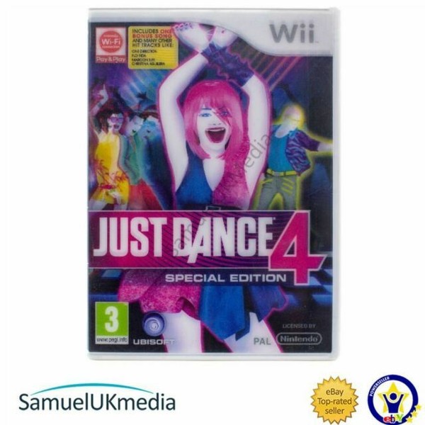 Just Dance 4 Special Edition (wii) Game Disc Only for sale online eBay