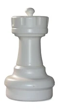 MegaChess Individual Chess Piece - Rook - 16.5 Inches Tall - White