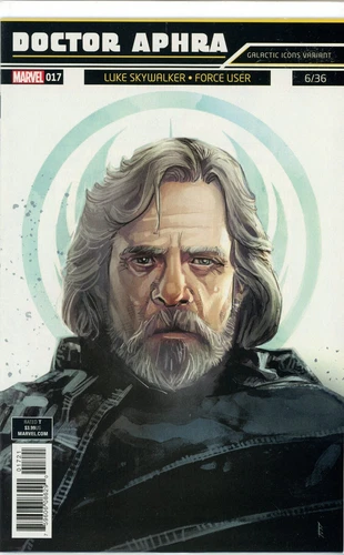 2018 Apr Marvel Star Wars Doctor Aphra #17 Galactic Icon Cover (6/36) Near Mint