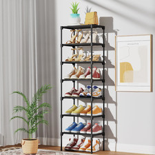 Kitsure Shoe Rack for Closet - Stackable Shoe Storage for Closet, Closet Tall