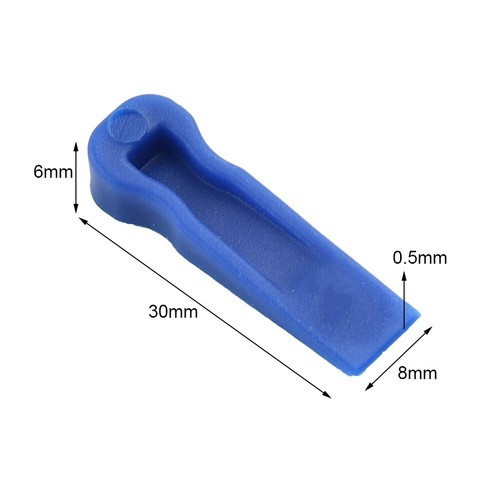 100Pcs Plastic Tile Spacers reusable positioning Clips Wall Flooring Tiling Tool - 第 15/23 張圖片