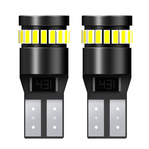 AUXITO 2Pcs Canbus T10 LED Light 3014 24 SMD Error Free 12V Bulbs W5W 168 194 - Picture 11 of 14