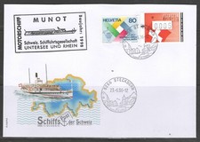 Swiss Helvetia Schweiz Cover 23.06.2006 Motorschiff Munot Steckborn Untersee