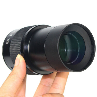 2inch ED 2x Barlow Lens for Astronomic Telescope with 2inch to 1.25 '' Adapter